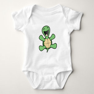 Body Para Bebé Tortuga feliz
