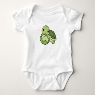 Body Para Bebé Tortuga pequeña 