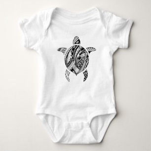Body Para Bebé Tortuga polinesia