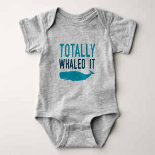 Body Para Bebé Totalmente Whaled él