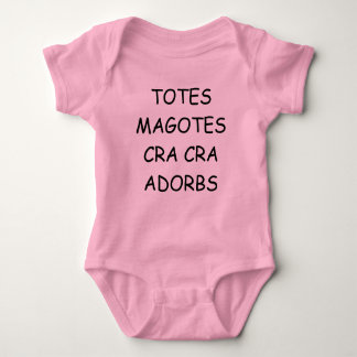 BODY PARA BEBÉ TOTES MAGOTES CRA CRA ADORBS