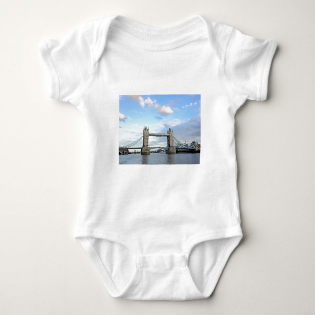 Body Para Bebé Tower Bridge-London (Anverso)