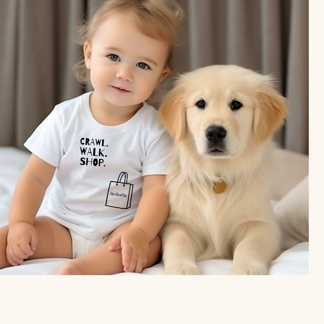 Body Para Bebé Traba camina compra Bodysuit personalizado para be (couldn't be cuter!)