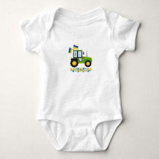 Body Para Bebé Tractor de Ucrania caprichoso