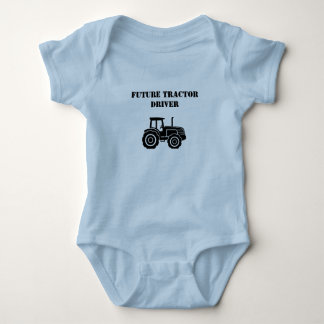 Body Para Bebé Tractor futuro Baby Bodysuit