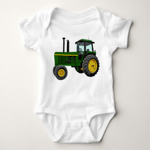 Body Para Bebé Tractor verde