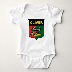 Body Para Bebé Tradición familiar de Oliver