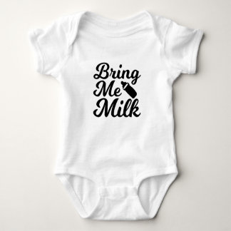 Body Para Bebé Tráeme leche Unisex