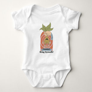 Body Para Bebé "¡Traigan Orejeras!" Gráfico de Mandrake Gritando
