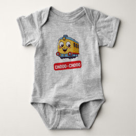Body Para Bebé Train Baby Bodysuit