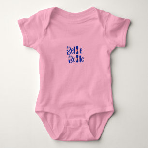 Body Para Bebé Traje Belle Belle (bonito bonito)