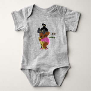 Body Para Bebé Traje Bobysuit Gray Baby Calmador