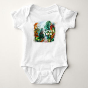 Body Para Bebé Traje bodysuit para el bebé de otoño, blanco