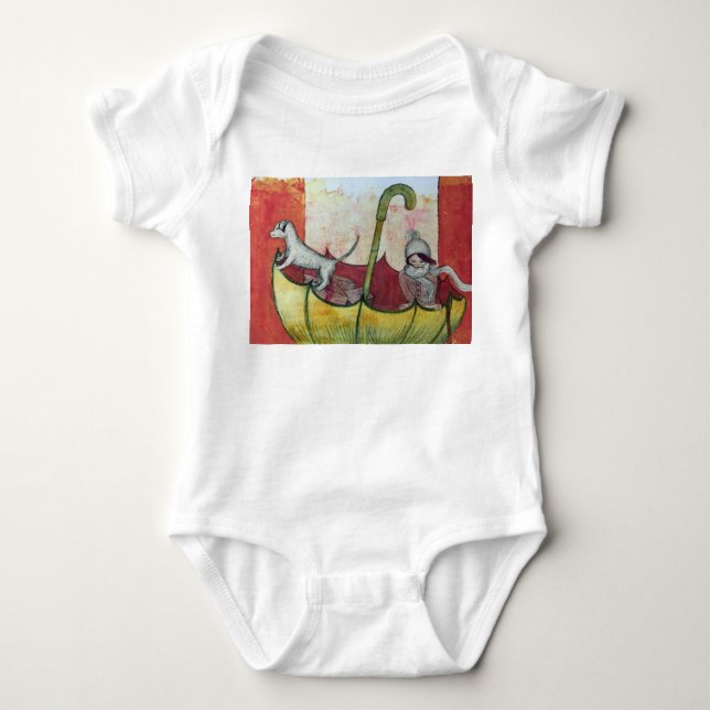 Body Para Bebé traje de bebé (Anverso)