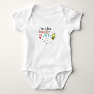 Body Para Bebé Traje de bebé abeja Pequeño paquete de alegría