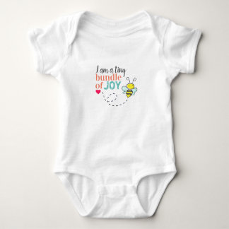 Body Para Bebé Traje de bebé abeja Pequeño paquete de alegría
