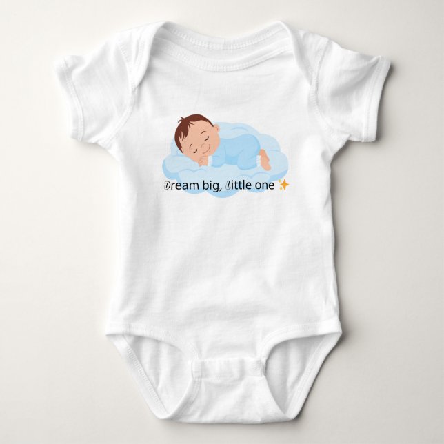 Body Para Bebé Traje de bebé adorable (Anverso)