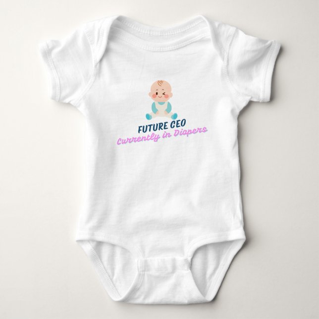 Body Para Bebé Traje de bebé adorable (Anverso)