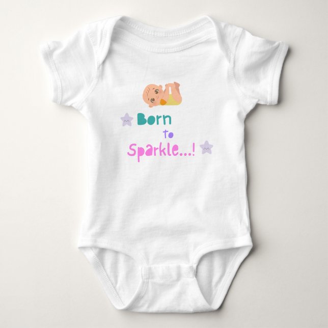 Body Para Bebé Traje de bebé adorable (Anverso)
