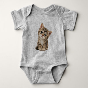 Body Para Bebé Traje de bebé adorable gatito – Gato bebé en