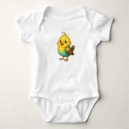 Body Para Bebé Traje de bebé amarillo lindo Body
