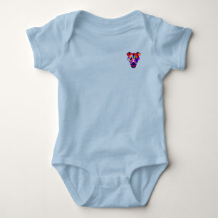 Body Para Bebé Traje de bebé azul bebé de Alexander's Dog con bol
