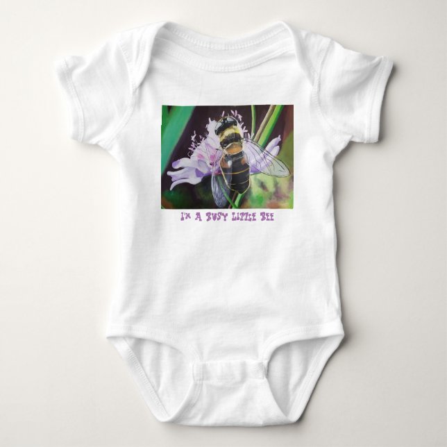 Body Para Bebé traje de bebé BEE HAPPY (Anverso)