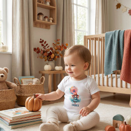 Body Para Bebé Traje de bebé brujita personalizado para Halloween