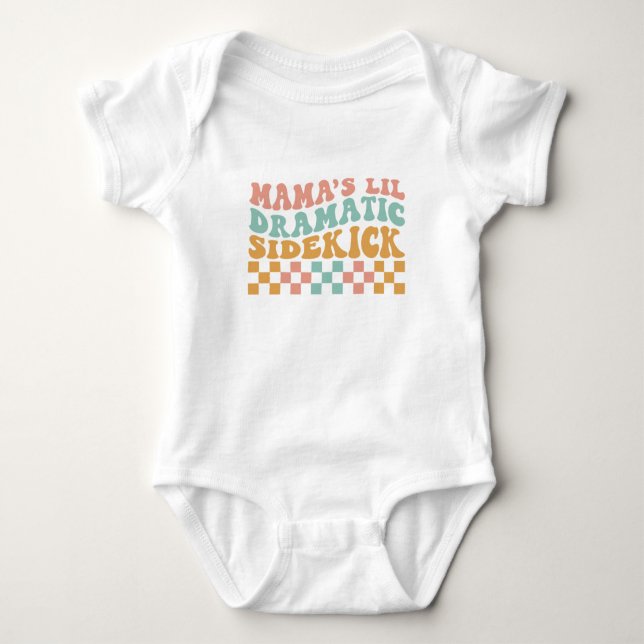 Body Para Bebé Traje de bebé casual Mammas secuaz, regalo de bebé (Anverso)
