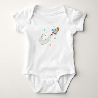 Body Para Bebé Traje de bebé cohete espacial lindo – Galaxia past