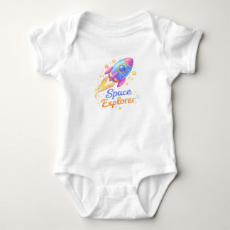 Body Para Bebé Traje de bebé cohete explorador espacial