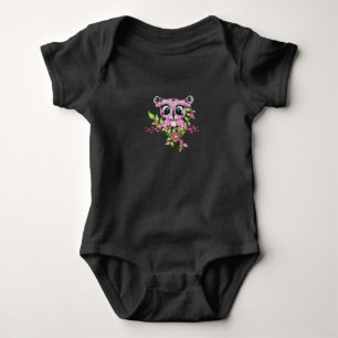 Body Para Bebé Traje de bebé con diseño de arte de búho