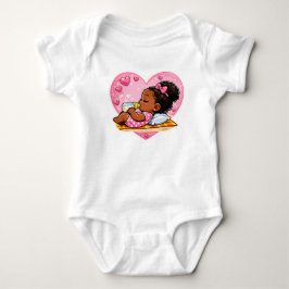 Body Para Bebé Traje de bebé con diseño de corazón adorable