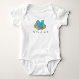 Body Para Bebé Traje de bebé de acuarela de Pascua para bebé