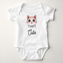 Traje de bebé de animal Kawaii lindo