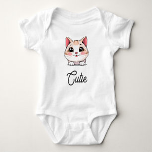 Body Para Bebé Traje de bebé de animal Kawaii lindo