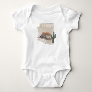 Body Para Bebé Traje de bebé de Arizona de crecimiento local