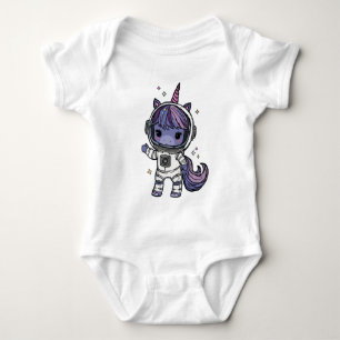 Body Para Bebé Traje de bebé de Astro Unicornio