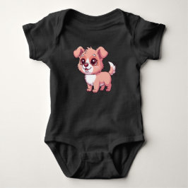 Body Para Bebé Traje de bebé de cachorro adorable
