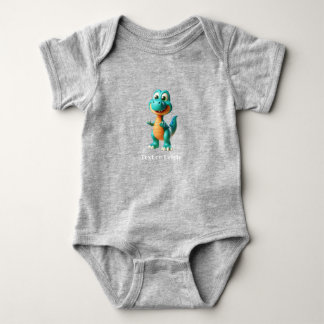 Body Para Bebé Traje de bebé de dinosaurio lindo