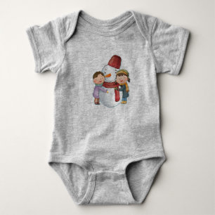 Body Para Bebé Traje de bebé de diseño de Navidad e invierno