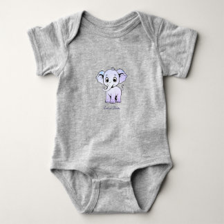 Body Para Bebé Traje de bebé de elefante lindo