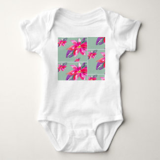 Body Para Bebé traje de bebé de flor de bonito