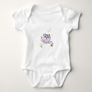Body Para Bebé Traje de bebé de hámster estético lindo