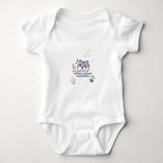 Body Para Bebé Traje de bebé de hámster estético lindo