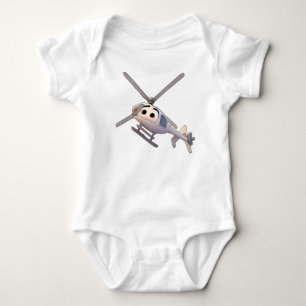 Body Para Bebé Traje de bebé de helicóptero de dibujos animados a