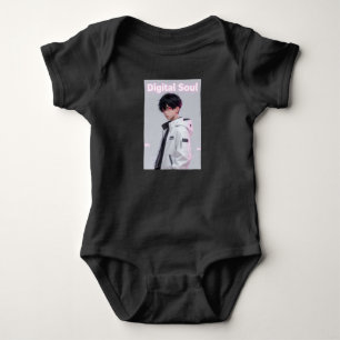Body Para Bebé Traje de bebé de héroe genial de anime futurista