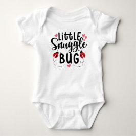 Body Para Bebé Traje de bebé de manga corta Little Snuggle Bug