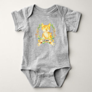 Body Para Bebé Traje de bebé de nombre personalizado Mamá y bebé