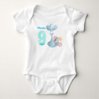 Traje de bebé de nueve meses